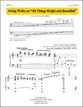 Swing Waltz on All Things Bright and Beautiful Handbell sheet music cover